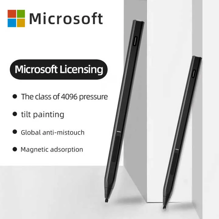 ميكروسوفت شعار مخصص قلم تابلت Go123 قلم . Microsoft Custom Logo Tablet Pen Go 123 Stylus for