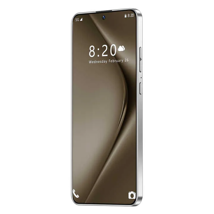 هاتف ذكي P70 يعمل بنظام أندرويد 13 بشاشة عالية الدقة 16 جيجابايت   1 تيرابايت  Wholesale P70 Android 13 Smartphone HD Screen 16G 1TB