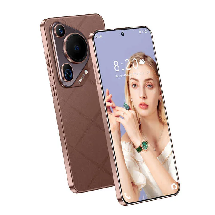 هاتف ذكي P70 يعمل بنظام أندرويد 13 بشاشة عالية الدقة 16 جيجابايت   1 تيرابايت  Wholesale P70 Android 13 Smartphone HD Screen 16G 1TB
