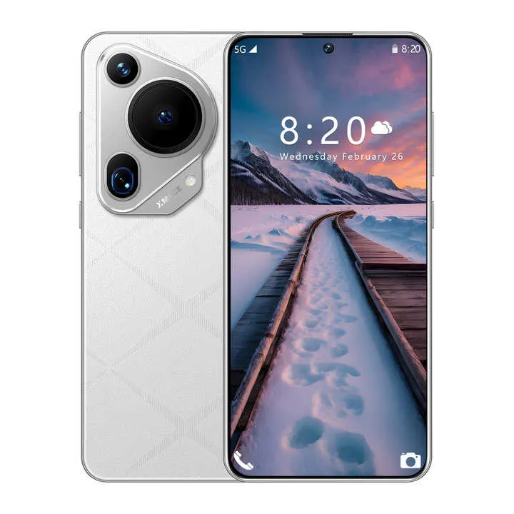 هاتف ذكي P70 يعمل بنظام أندرويد 13 بشاشة عالية الدقة 16 جيجابايت   1 تيرابايت  Wholesale P70 Android 13 Smartphone HD Screen 16G 1TB