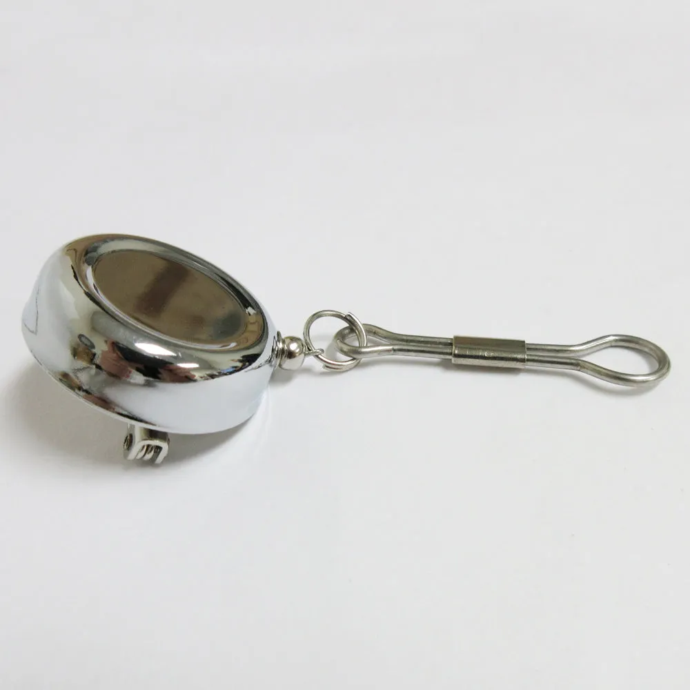 3X Key Chain Reel ID Holder Retractable Nurse Badge Card Name Tag Clip Duty Belt
