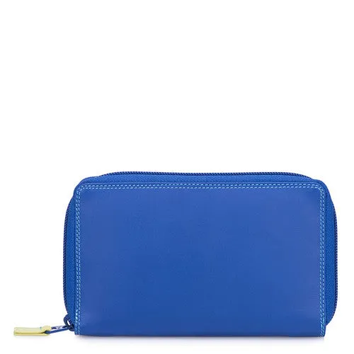 7CC Zip Around Purse/Wallet Leather - Seascape