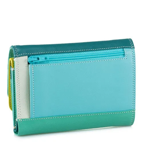 7CC Zip Around Purse/Wallet Leather - Seascape