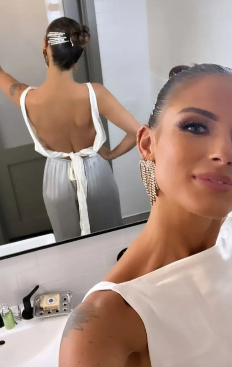 BIG HEART DROP EARRINGS