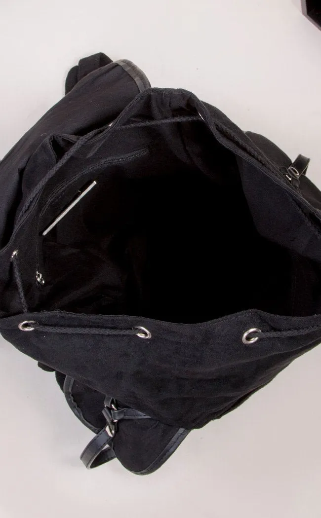 Black Antlers Backpack