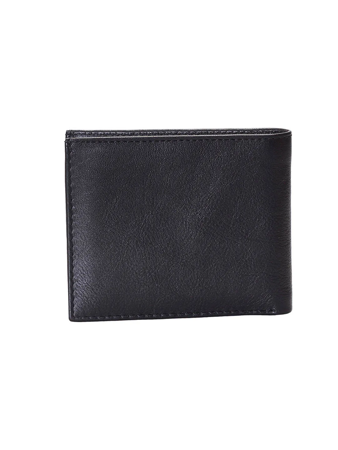 BS-3024 BLACK/RED LEATHER WALLETS