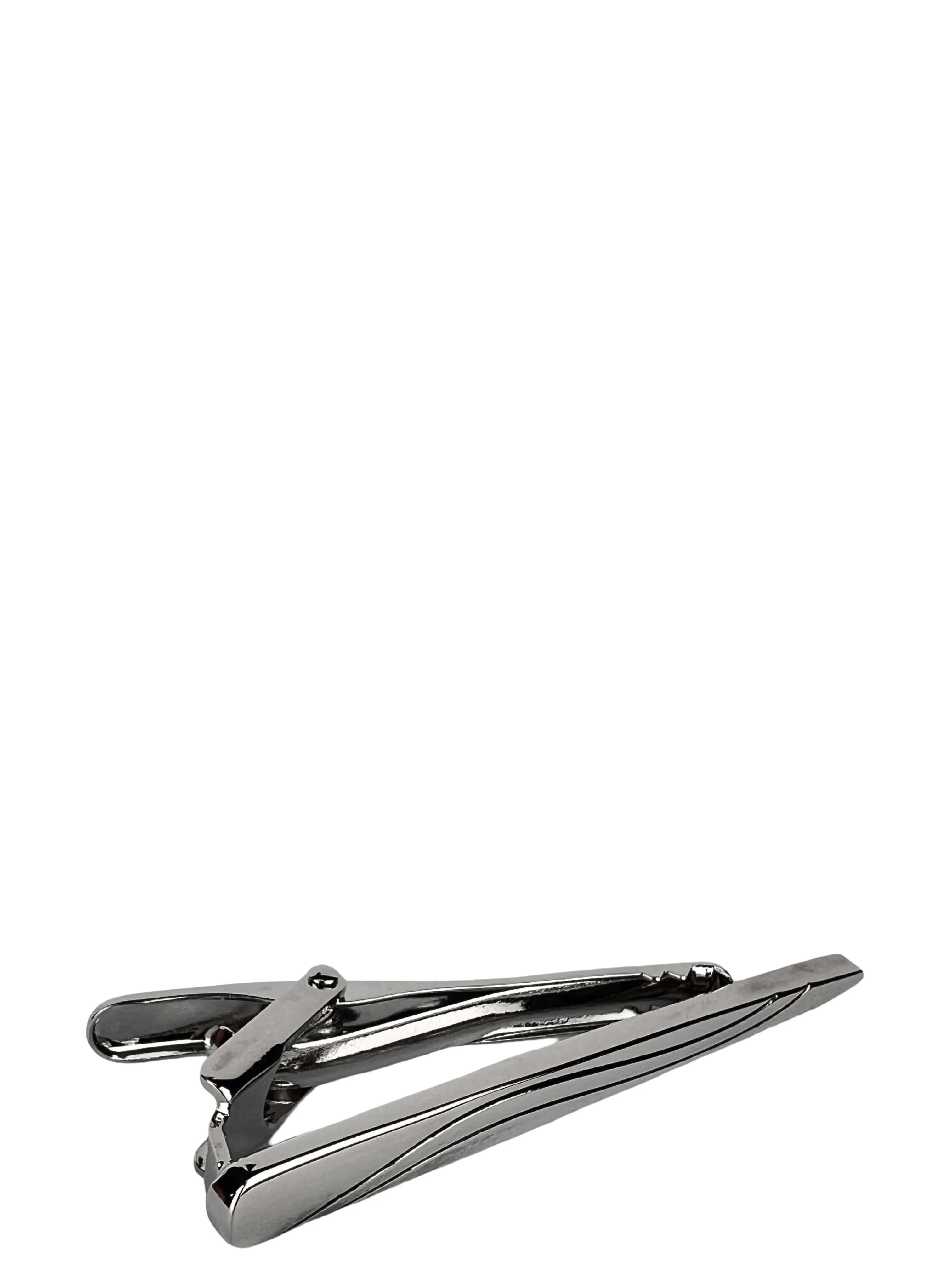 DCLIC Pointed Tie Bar - Silver