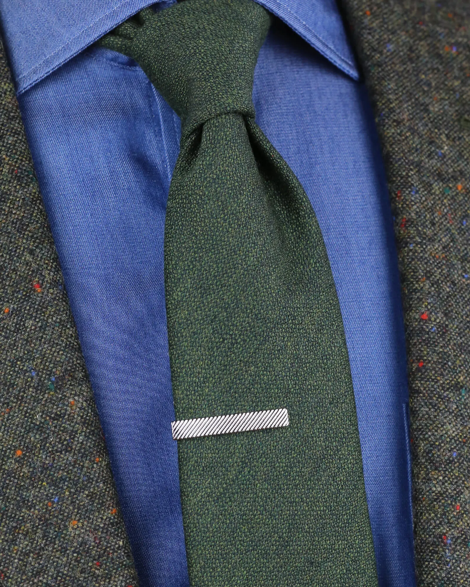 DCLIC Ribbed Short Tie Bar