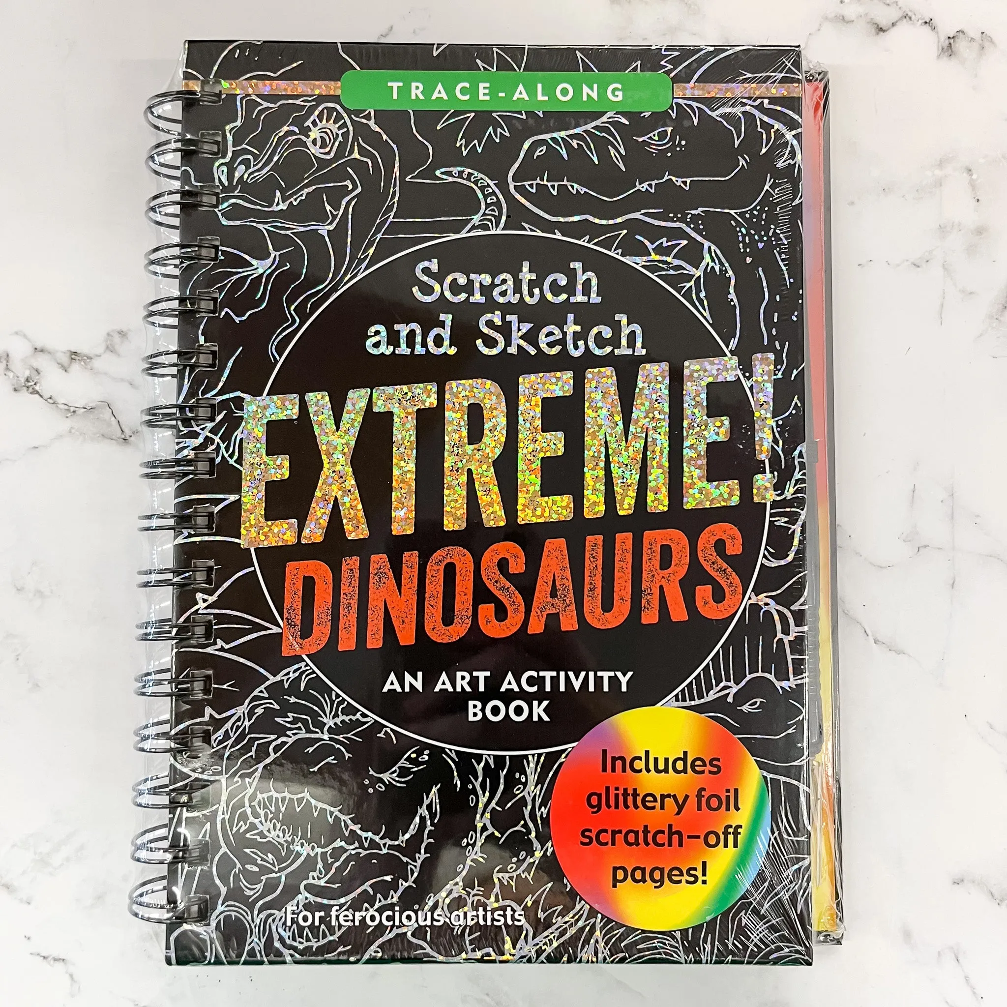 Extreme Dinosaurs Scratch and Sketch