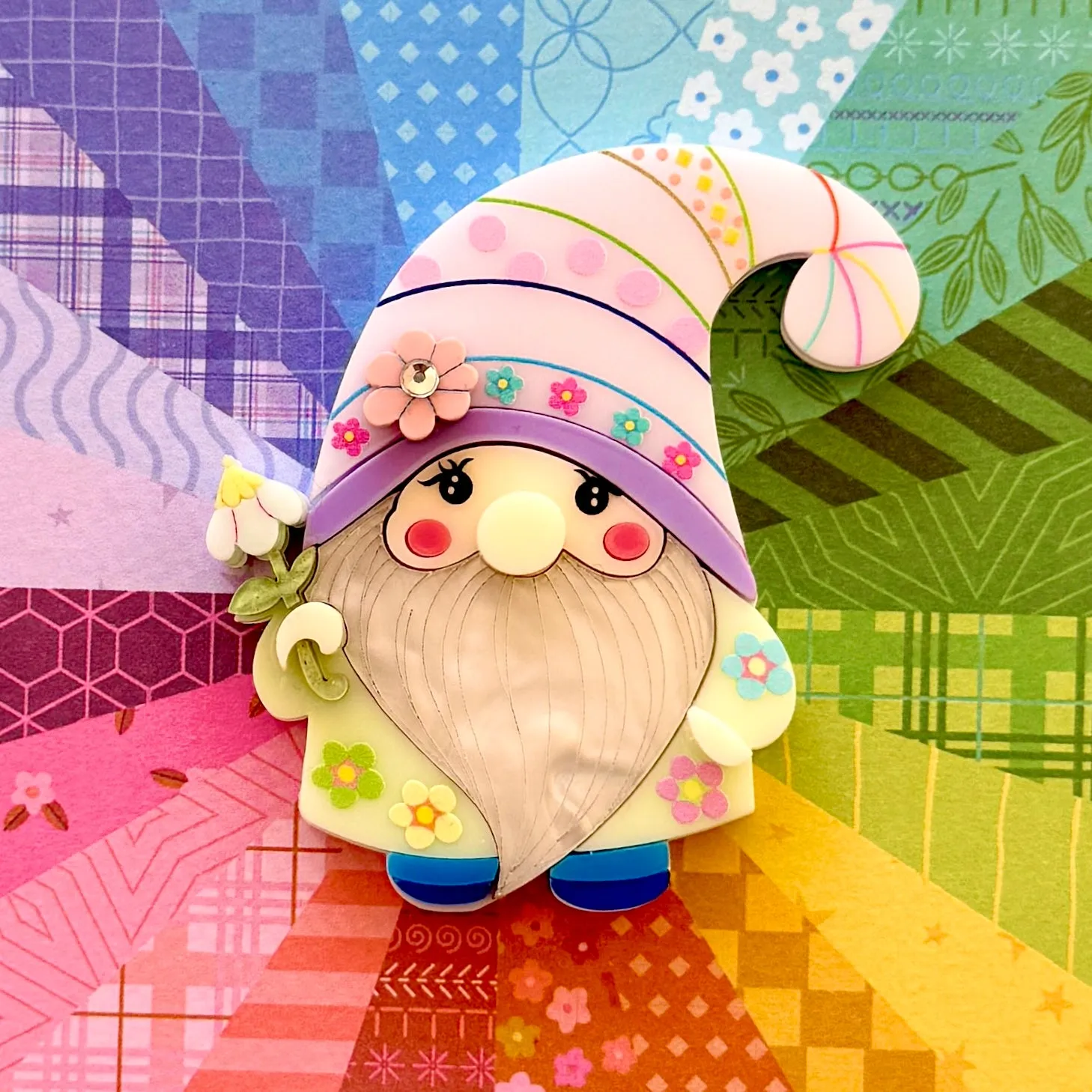 Hugo the Gnome 2024 - brooch