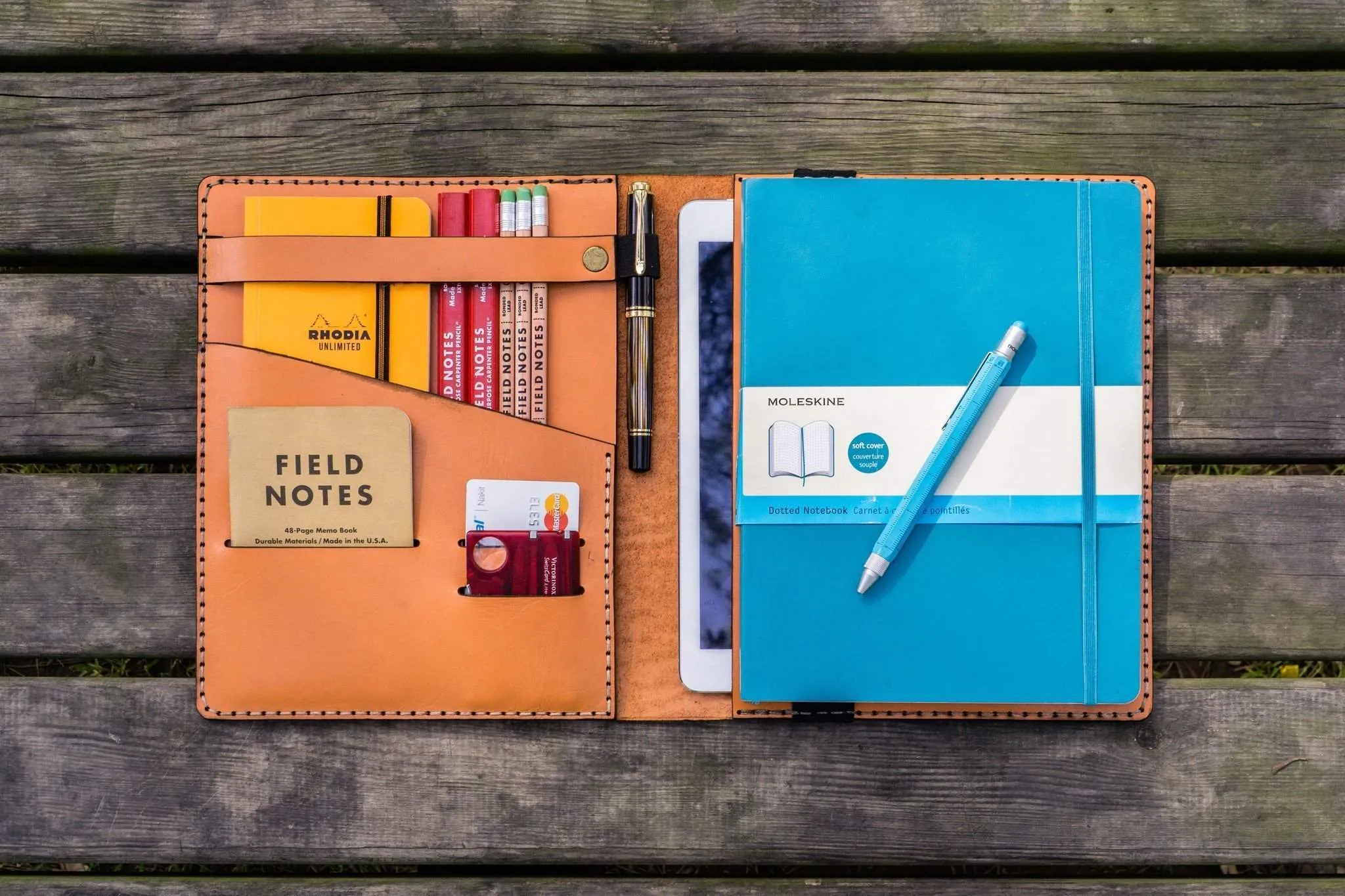 iPad Air/Pro & Extra Large Moleskine Cover - Orange