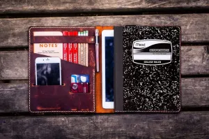 iPad Pro 11 - Pro 10.5 and B5 size Notebook Cover - Crazy Horse Orange