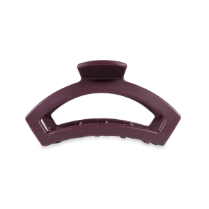 Medium Teleties Open Claw Clip - Burgundy Bliss