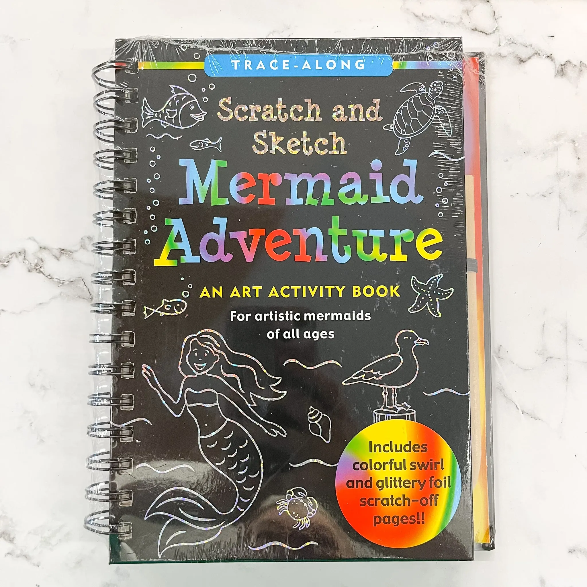 Mermaid Adventure Scratch and Sketch