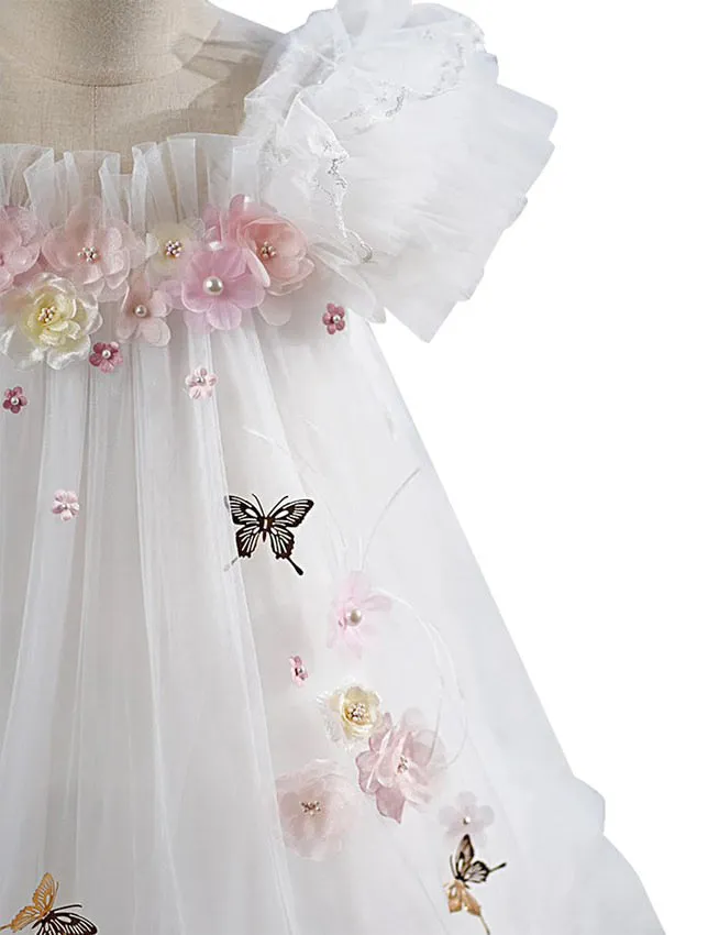 Mimi Miya Seraphina Butterfly Wing Tulle Dress