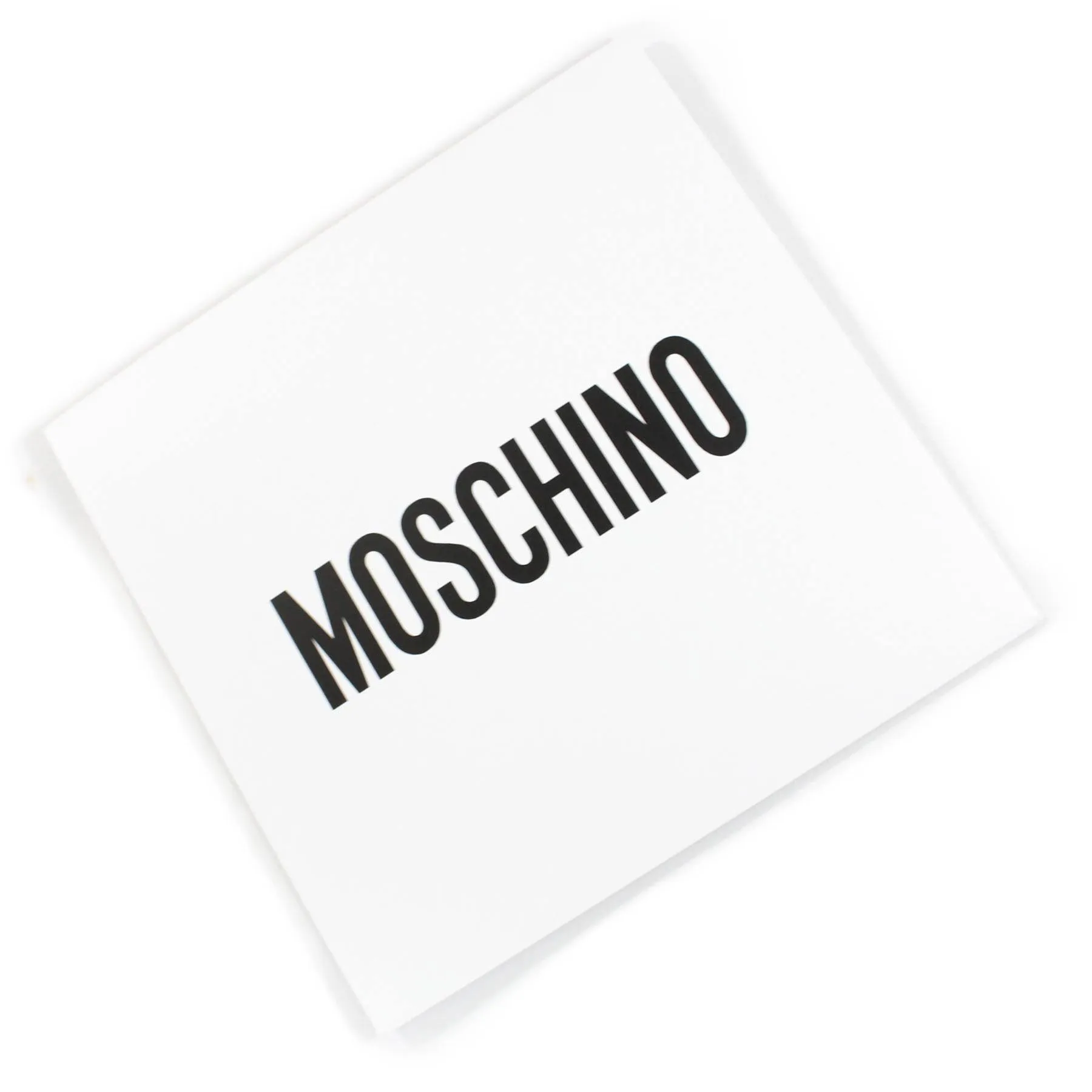 Moschino Scarf Blue Signature Design - Square Silk Foulard - Spring/ Summer 2024 Collection