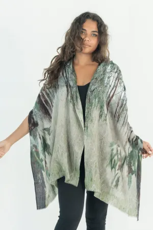 NATIVE BUSHLAND WOOL & SILK SCARF