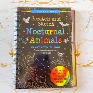 Nocturnal Animals Scratch and Sketch