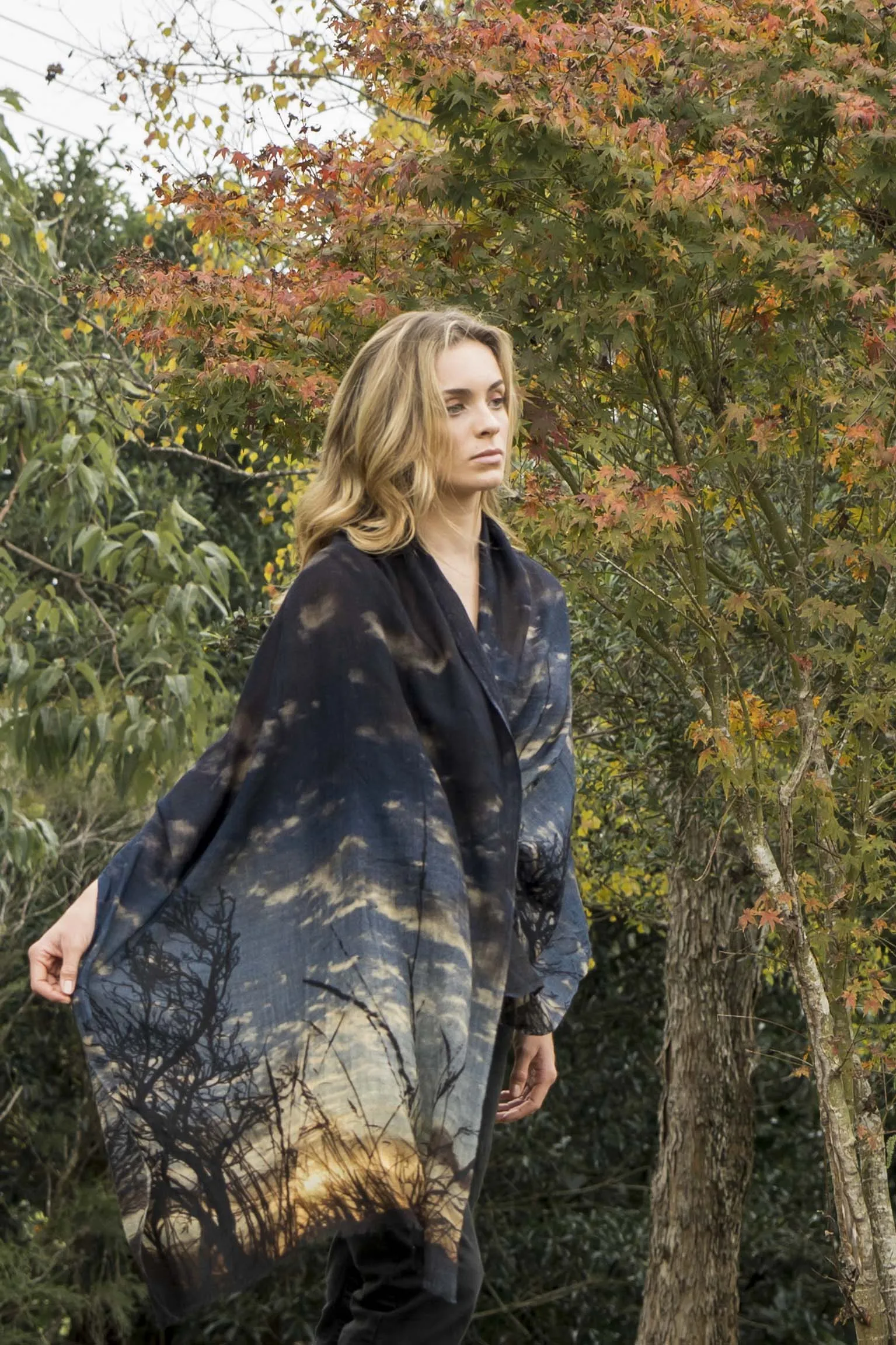 NORTH HEAD WOOL & SILK SCARF