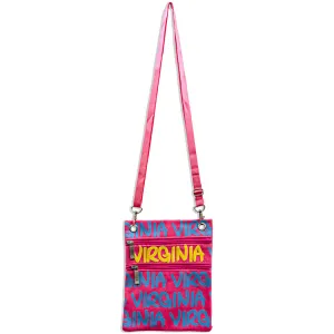 NWVA02 Robin Ruth Neck Wallet - Virginia Neon Pink