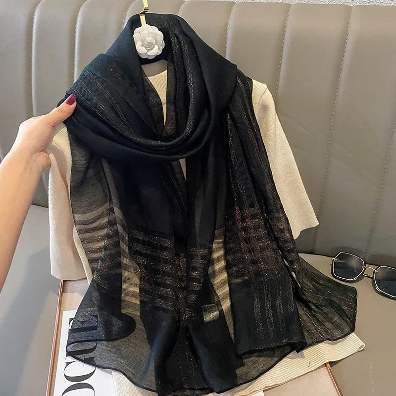 Silk Shimmer Scarf