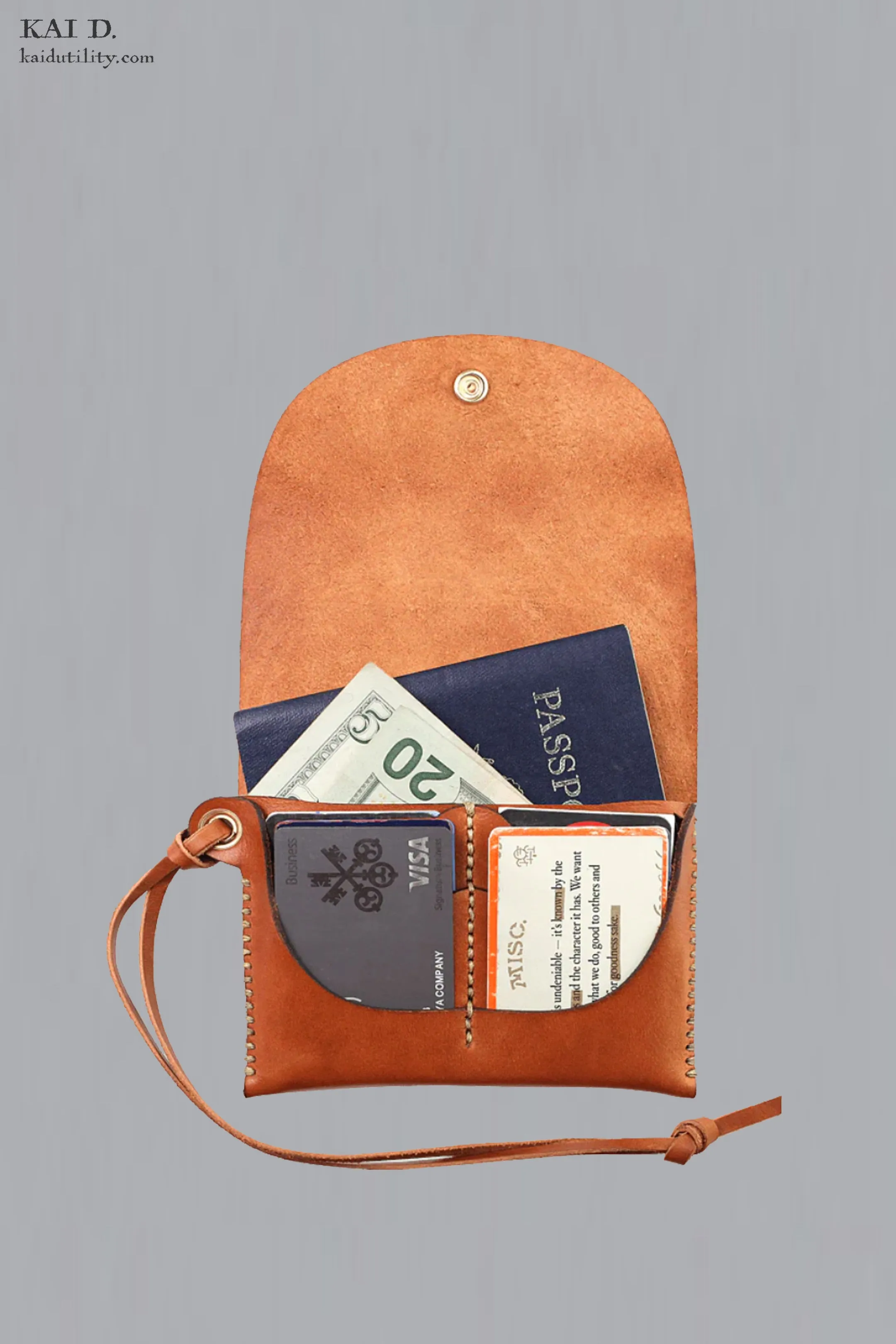 Travel Wallet - Golden
